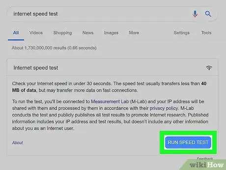 Imagem intitulada Check Internet Speed Step 2