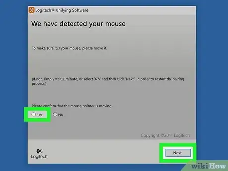 Imagem intitulada Connect a Logitech Wireless Mouse to a Unifying Receiver Step 6