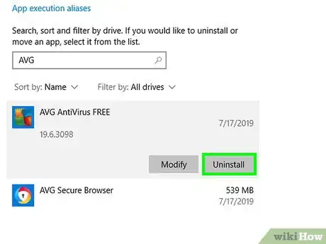Imagem intitulada Disable AVG Step 17