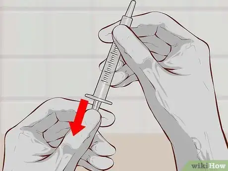 Imagem intitulada Fill a Syringe Step 10