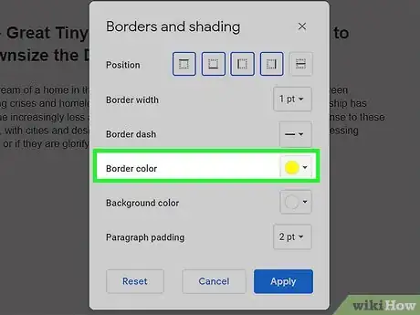 Imagem intitulada Put a Box Around Text in Google Docs Step 12