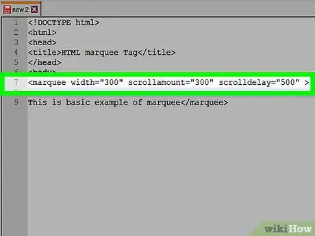 Imagem intitulada Make Text Blink in HTML Step 5