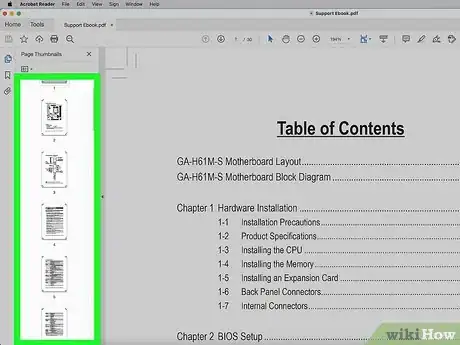 Imagem intitulada Save One Page of a PDF Using Adobe Reader Step 4