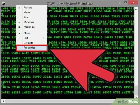 Imagem intitulada Create the Matrix Rain in Command Prompt Step 6