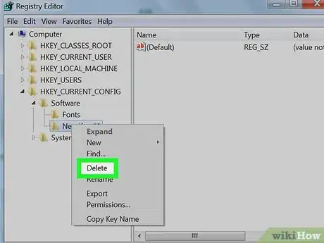 Imagem intitulada Use Regedit Step 24