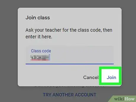 Imagem intitulada Join a Class on Google Classroom Step 9