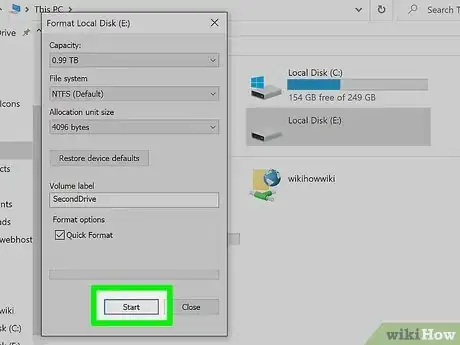 Imagem intitulada Format a Hard Disk Step 8