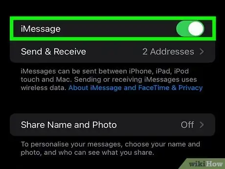 Imagem intitulada Use iMessage Step 6
