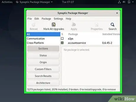 Imagem intitulada Install Software in Debian Linux Step 1