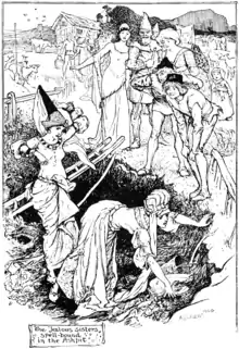 The Jealous sisters spell-bound in the Ashpit