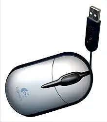Maus als Platzhalter von Computer